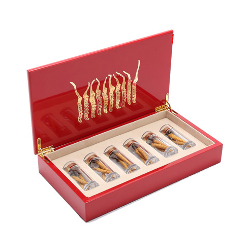 王级冬虫夏草礼盒20条装，精选1000支规格王级虫草共10g
